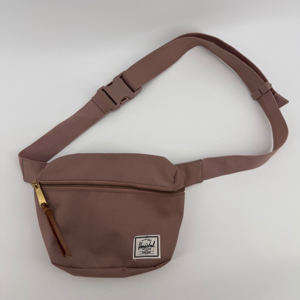 Herschel Supply Co Fourteen Hip Pack Mauve Dusty Rose Waist Bag Crossbody
